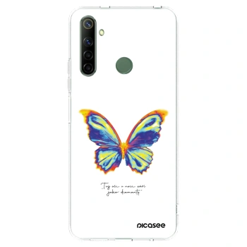 Picasee διαφανής θήκη σιλικόνης Realme 6i - Diamanty White