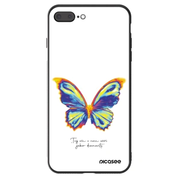 Θήκη για Apple iPhone 7 Plus - Diamanty White