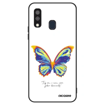 Θήκη για Samsung Galaxy A40 A405F - Diamanty White