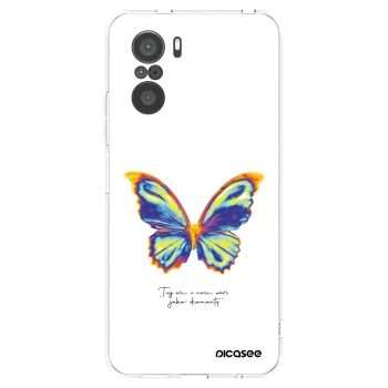 Picasee διαφανής θήκη σιλικόνης Xiaomi Poco F3 - Diamanty White