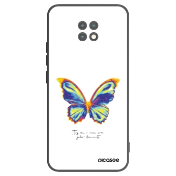 Picasee Μαύρη θήκη σιλικόνης για Xiaomi Redmi Note 9T - Diamanty White