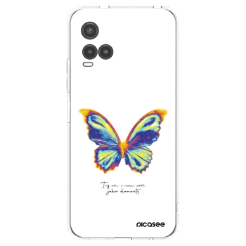 Picasee διαφανής θήκη σιλικόνης Vivo Y33s - Diamanty White