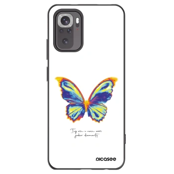 Picasee Μαύρη θήκη σιλικόνης για Xiaomi Redmi Note 11S 4G - Diamanty White
