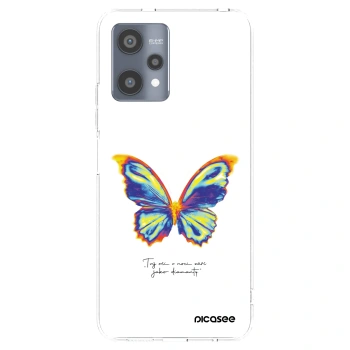 Picasee διαφανής θήκη σιλικόνης Realme 9 Pro 5G - Diamanty White