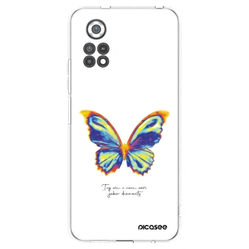 Picasee διαφανής θήκη σιλικόνης Xiaomi Poco X4 Pro 5G - Diamanty White
