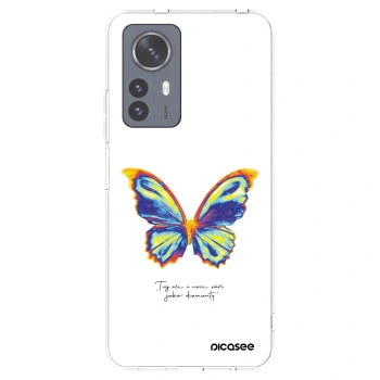 Picasee διαφανής θήκη σιλικόνης Xiaomi 12 Pro - Diamanty White