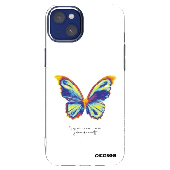 Picasee διαφανής θήκη σιλικόνης Apple iPhone 14 Plus - Diamanty White