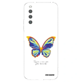 Picasee διαφανής θήκη σιλικόνης Sony Xperia 10 IV 5G - Diamanty White