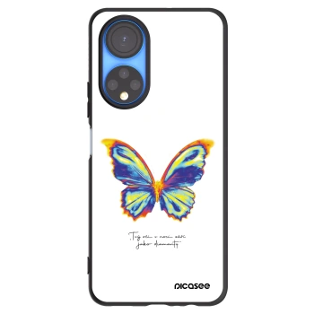 Picasee Μαύρη θήκη σιλικόνης για Honor X7 - Diamanty White