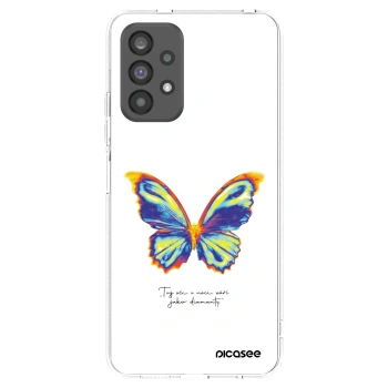 Picasee διαφανής θήκη σιλικόνης Samsung Galaxy A73 5G - Diamanty White