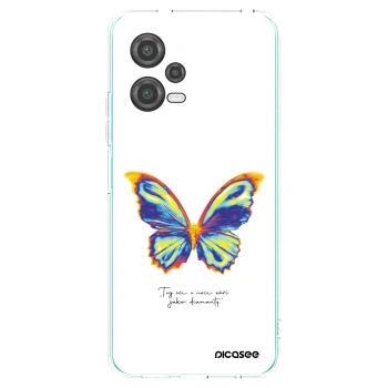 Picasee διαφανής θήκη σιλικόνης Xiaomi Poco X5 - Diamanty White