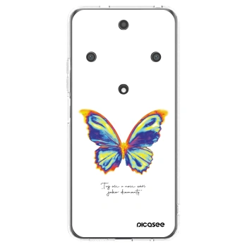 Picasee διαφανής θήκη σιλικόνης Honor Magic5 Lite 5G - Diamanty White