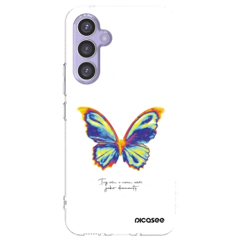 Picasee διαφανής θήκη σιλικόνης Samsung Galaxy A54 5G A546B - Diamanty White