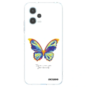 Picasee διαφανής θήκη σιλικόνης Xiaomi Redmi Note 12 5G - Diamanty White