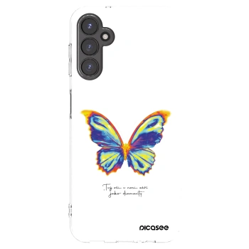 Picasee διαφανής θήκη σιλικόνης Samsung Galaxy A14 5G A146P - Diamanty White