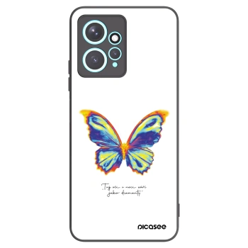 Picasee Μαύρη θήκη σιλικόνης για Xiaomi Redmi Note 12 4G - Diamanty White