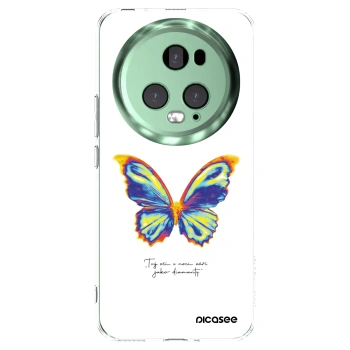 Picasee διαφανής θήκη σιλικόνης Honor Magic5 Pro - Diamanty White