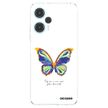 Picasee διαφανής θήκη σιλικόνης Xiaomi Poco F5 - Diamanty White
