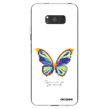 Picasee διαφανής θήκη σιλικόνης Samsung Galaxy S8 G950F - Diamanty White