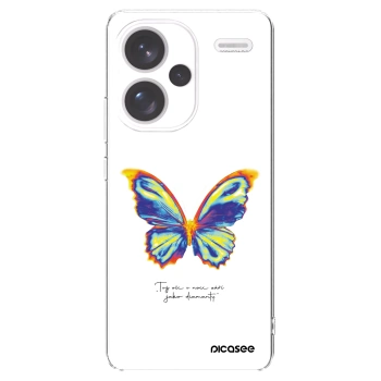 Picasee διαφανής θήκη σιλικόνης Xiaomi Redmi Note 13 Pro+ 5G - Diamanty White