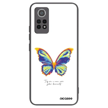 Picasee Μαύρη θήκη σιλικόνης για Xiaomi Redmi Note 12 Pro 4G - Diamanty White
