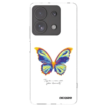 Picasee διαφανής θήκη σιλικόνης Xiaomi Redmi Note 13 Pro 4G - Diamanty White