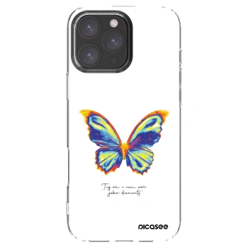 Picasee διαφανής θήκη σιλικόνης Apple iPhone 16 Pro Max - Diamanty White