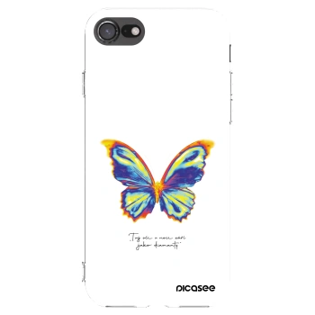 Picasee διαφανής θήκη σιλικόνης Apple iPhone 7 - Diamanty White