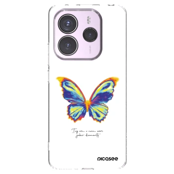Picasee διαφανής θήκη σιλικόνης Xiaomi Redmi Note 14 5G - Diamanty White