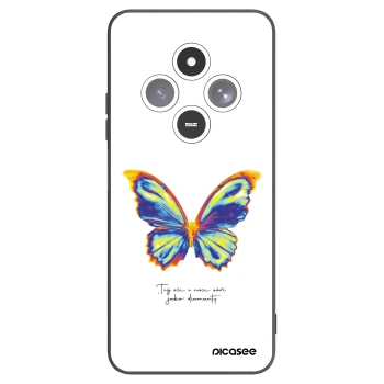 Picasee Μαύρη θήκη σιλικόνης για Xiaomi Redmi 14C - Diamanty White