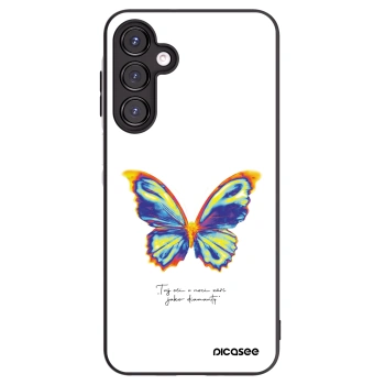 Picasee Μαύρη θήκη σιλικόνης για Samsung Galaxy A16 5G - Diamanty White