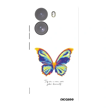 Picasee Μαύρη θήκη σιλικόνης για Xiaomi Poco X7 - Diamanty White