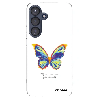 Picasee διαφανής θήκη σιλικόνης Samsung Galaxy S25 5G - Diamanty White