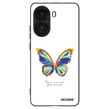 Picasee Μαύρη θήκη σιλικόνης για Xiaomi Poco X7 Pro 5G - Diamanty White