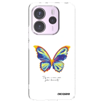 Picasee διαφανής θήκη σιλικόνης Xiaomi Redmi Note 14 4G - Diamanty White