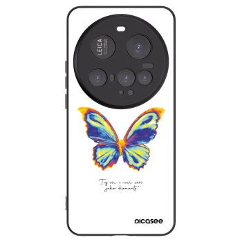 Picasee Μαύρη θήκη σιλικόνης για Xiaomi 15 Ultra - Diamanty White