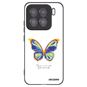 Picasee Μαύρη θήκη σιλικόνης για Xiaomi 15 - Diamanty White