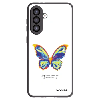 Picasee Μαύρη θήκη σιλικόνης για Samsung Galaxy A26 5G A266B - Diamanty White