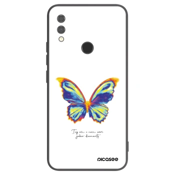 Picasee Μαύρη θήκη σιλικόνης για Xiaomi Redmi Note 7 - Diamanty White