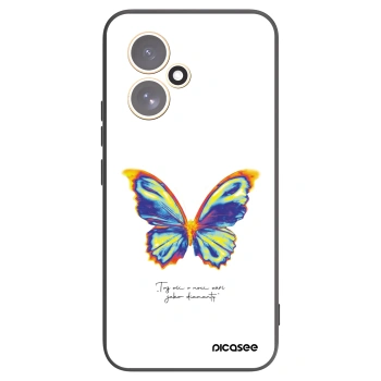 Picasee Μαύρη θήκη σιλικόνης για Honor 400 5G - Diamanty White