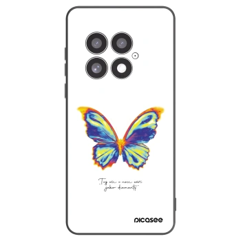 Picasee Μαύρη θήκη σιλικόνης για OnePlus 13 5G - Diamanty White