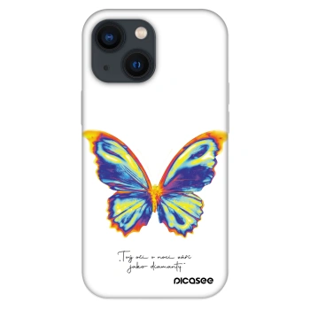 Θήκη για Apple iPhone 13 mini - Diamanty White