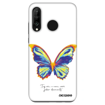Θήκη για Huawei P30 Lite - Diamanty White