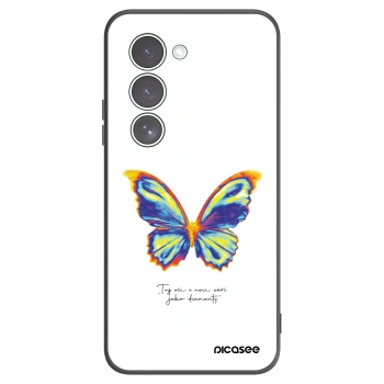 Picasee Μαύρη θήκη σιλικόνης για Xiaomi Redmi 15 5G - Diamanty White