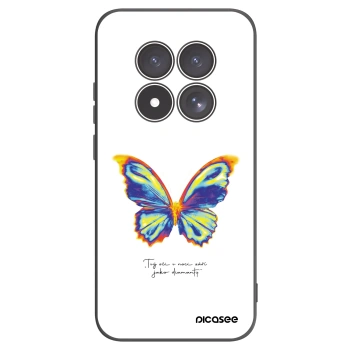 Picasee Μαύρη θήκη σιλικόνης για Xiaomi Redmi Note 15 Pro 4G - Diamanty White