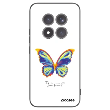Picasee Μαύρη θήκη σιλικόνης για Xiaomi Redmi Note 15 Pro+ - Diamanty White