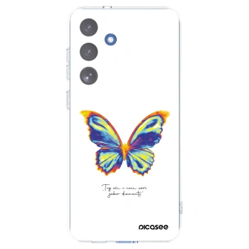 Picasee διαφανής θήκη σιλικόνης Samsung Galaxy S25 FE 5G - Diamanty White