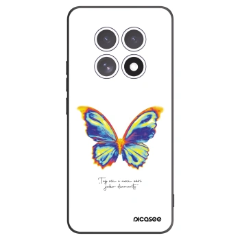 Picasee Μαύρη θήκη σιλικόνης για Xiaomi Redmi Note 15 - Diamanty White