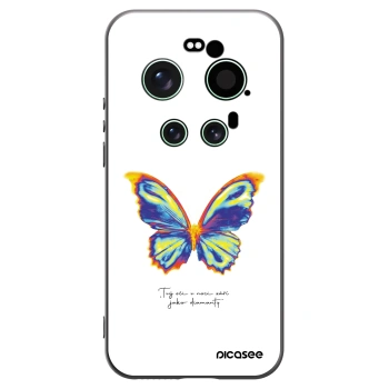 Picasee Μαύρη θήκη σιλικόνης για Xiaomi 17 Ultra - Diamanty White