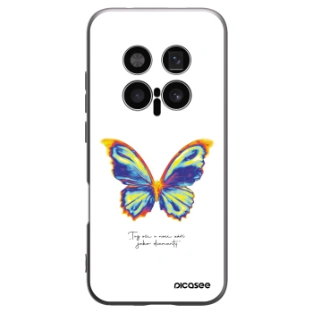 Picasee Μαύρη θήκη σιλικόνης για Honor Magic8 Pro 5G - Diamanty White